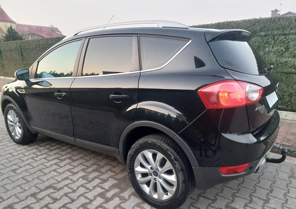 Ford Kuga cena 36900 przebieg: 204800, rok produkcji 2009 z Świdwin małe 781